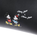 COLORS By Jennifer Sky Mickey Mouse and Minnie Mouse Black Tote Bag-Seven Season