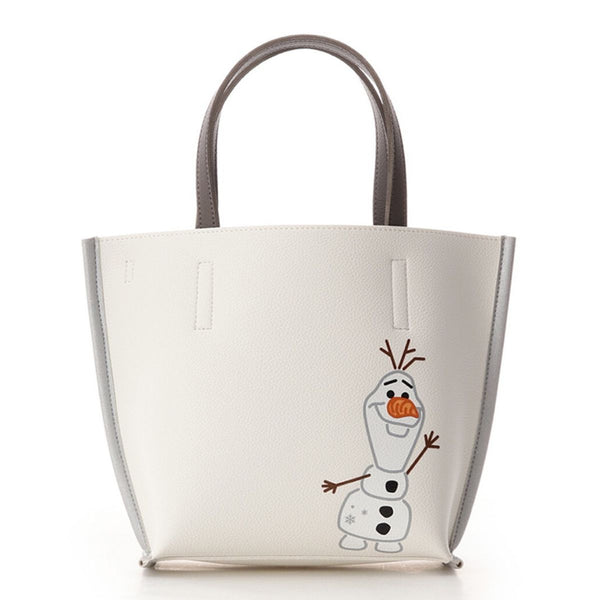 COLORS & chouett Frozen Olaf White Tote -Seven Season