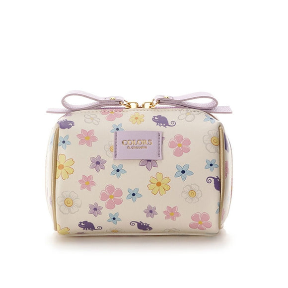 COLORS & chouett Tangled Rapunzel Magical Flowers and Pascal Pouch-Seven Season