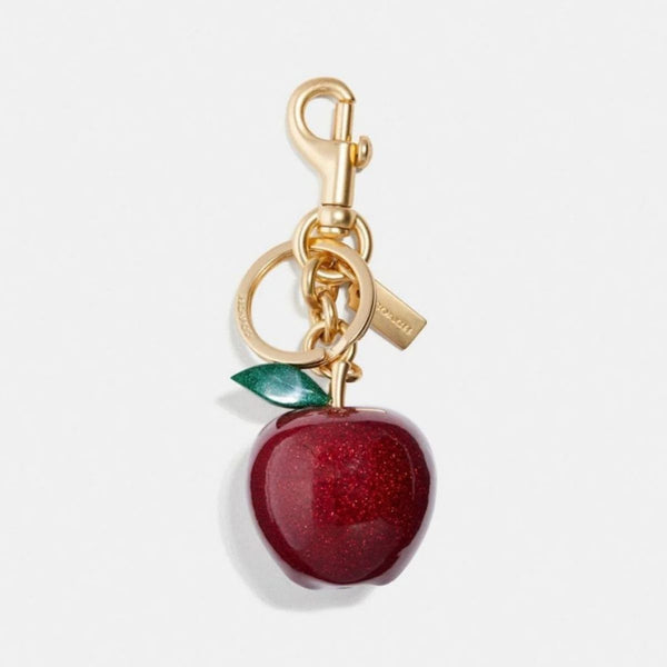 Coach apple keychain outlet
