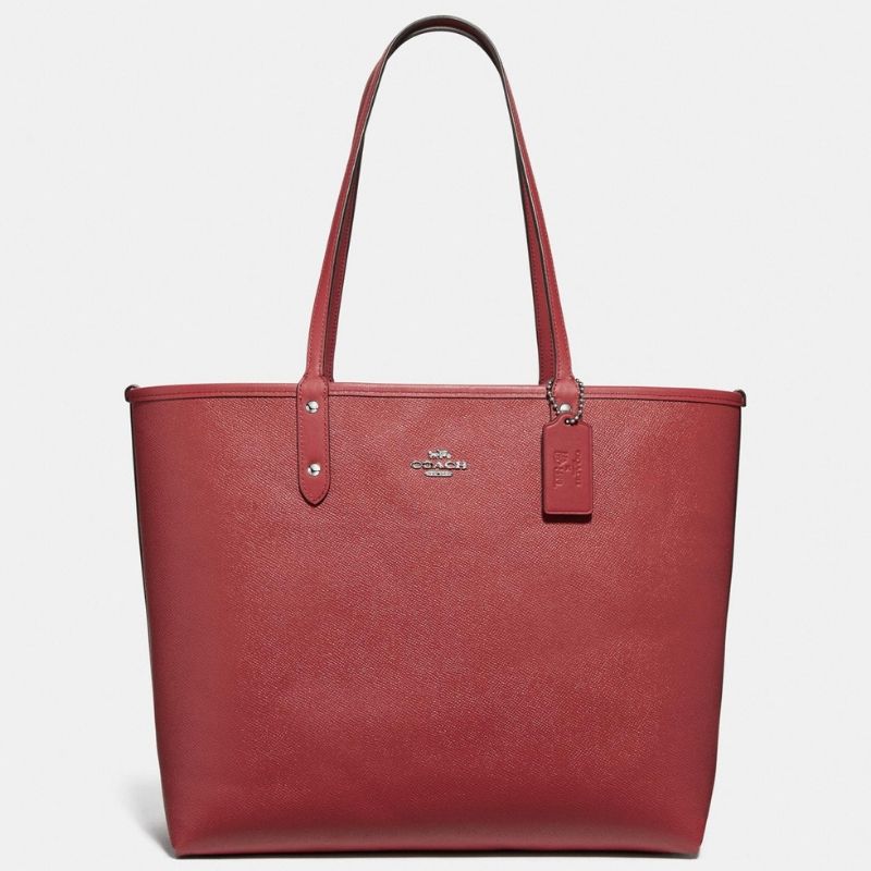Coach reversible city tote in signature canvas shop