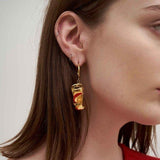 Ambush Crushed Can Charm Earring-Seven Season