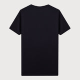 Fila Seaworld and Letter Print Dark Blue T-Shirt-Seven Season