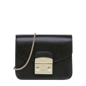 Furla Metropolis Mini Crossbody Onyx Bag-Seven Season