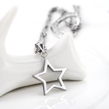 Star in Heart Pendant Necklace