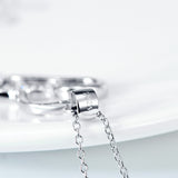 Two Hearts Together Pendant Necklace