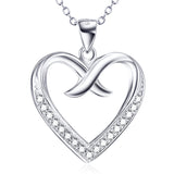 Enchant Heart with a Tender Kiss Pendant Necklace - Seven Season