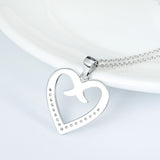 Enchant Heart with a Tender Kiss Pendant Necklace - Seven Season