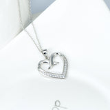 Enchant Heart with a Tender Kiss Pendant Necklace - Seven Season