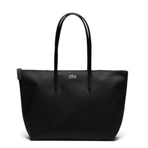 Lacoste Women’s L.12.12 Black Tote Bag-Seven Season