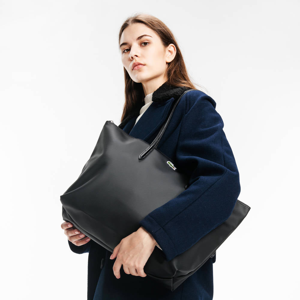 Lacoste Women's Black Tote Bags