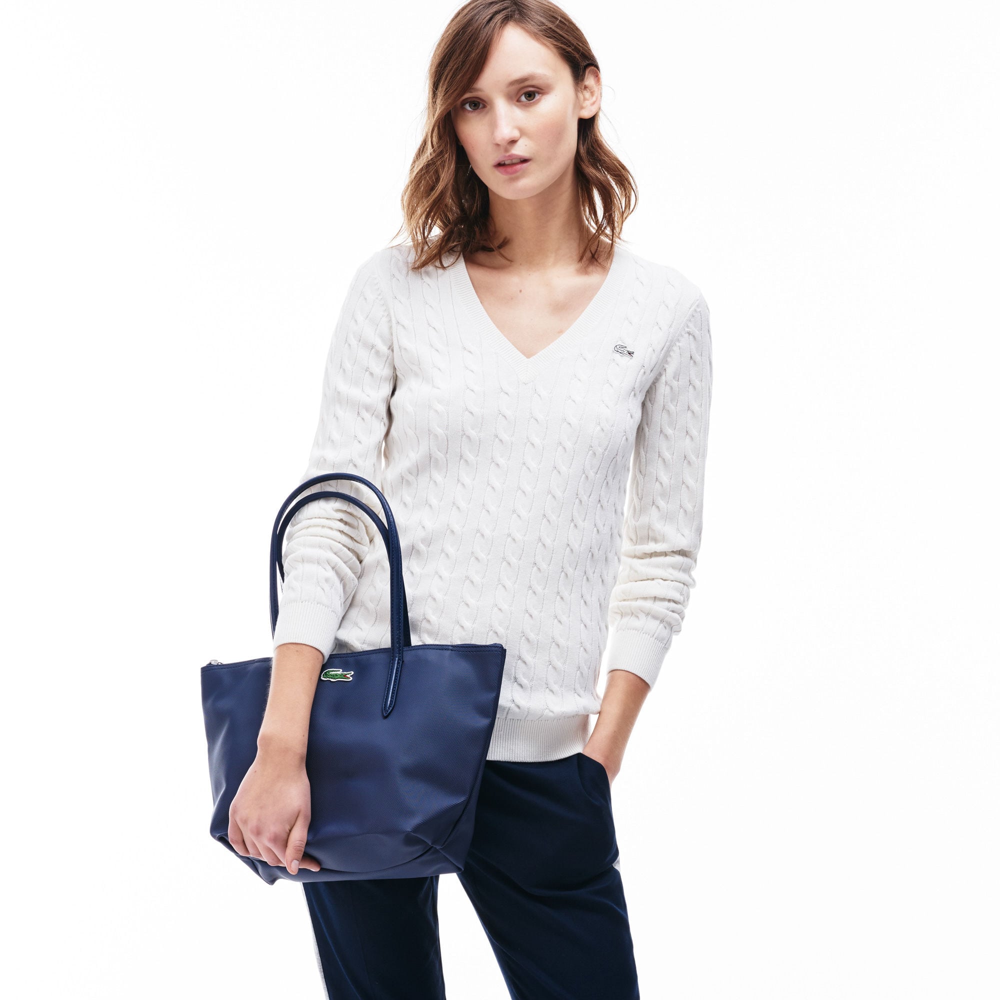 Women s L.12.12 Small Eclipse Tote Bag Seven Season