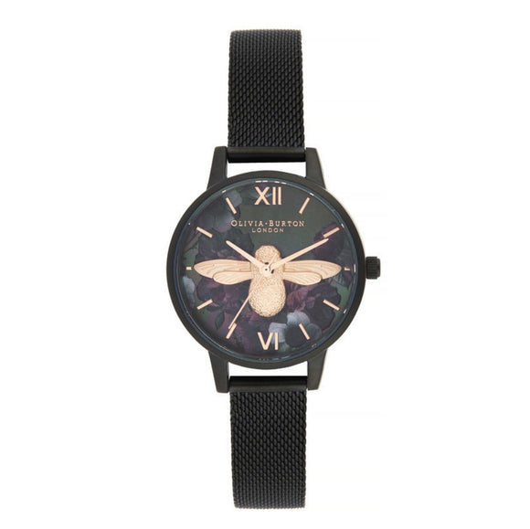 Olivia Burton 3D Bee After Dark Midi Dial Watch-Seven Season