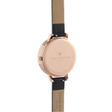 Olivia Burton 3D Bee Meant to Bee Demi Dial Black and Rose Gold Watch-Seven Season