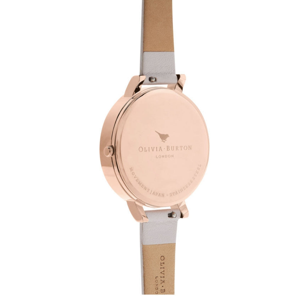 Olivia burton rose gold floral watch cheap
