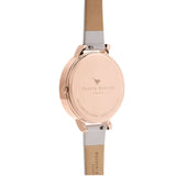 Olivia Burton 3D Bee Watercolor Floral Dial Blush and Rose Gold Watch-Seven Season