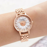 Olivia Burton 3D Daisy Midi Dial Rose Gold Bracelet Watch-Seven Season
