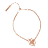 Olivia Burton Honeycomb Bee Rose Gold Chain Bracelet-Seven Season