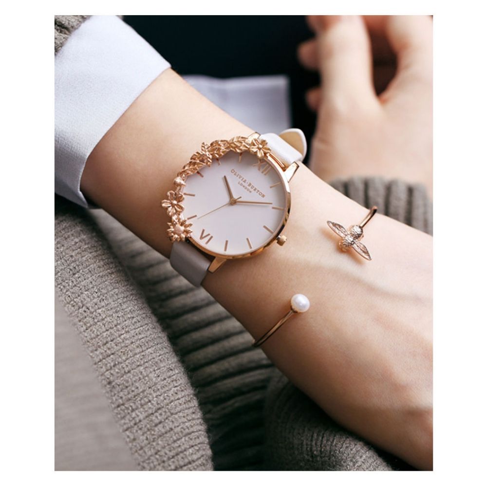 Olivia burton case cuff rose gold outlet
