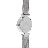 Olivia Burton Queen Bee Blue Mother of Pearl Dial Silver Mesh Watch-Seven Season