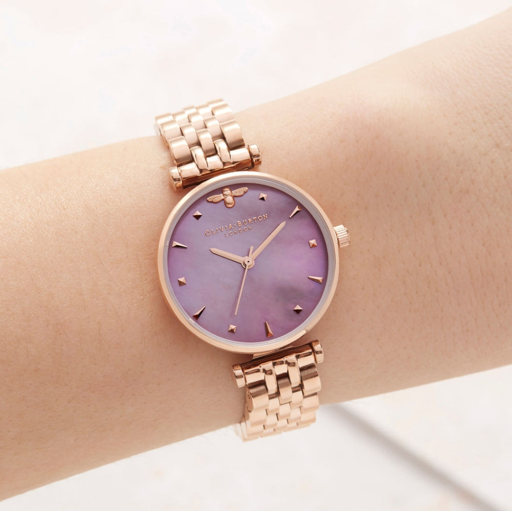 Olivia burton 2025 queen bee watch