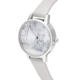 Olivia Burton Snow Globe Arctic Fox Midi Dial Blush and Silver Watch-Seven Season