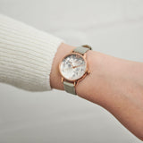 Olivia Burton Snow Globe Winter Bunny Midi Dial Grey and Rose Gold Watch-Seven Season