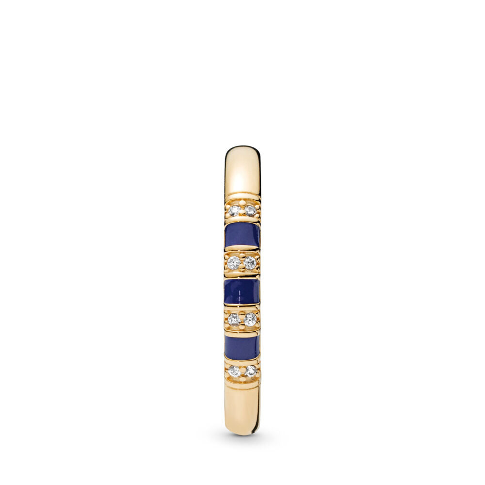 Exotic Stones Stripes Ring