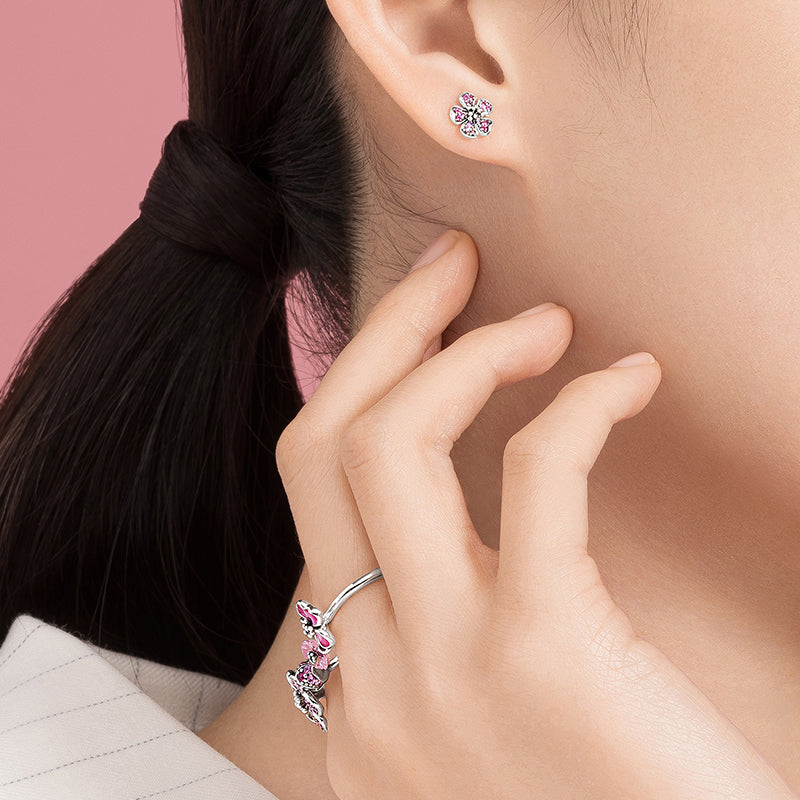 Peach blossom outlet ring pandora