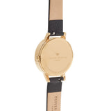 Seven Season 3D Bee Midi Dial Black and Gold Watch