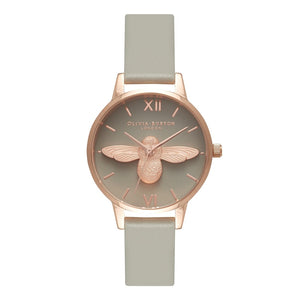 Seven Season 3D Bee Midi Grey Dial and Rose Gold Watch