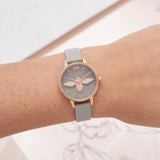 Seven Season 3D Bee Midi Grey Dial and Rose Gold Watch