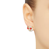 Seven Season Adorable Piggy Cool Piggy Mismatched Stud Earrings HEFANG Jewelry