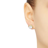 Seven Season Adorable Piggy Dumpling Stud Earrings HEFANG Jewelry