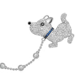 Seven Season Adorable Puppy Scottish Terrier Brooch HEFANG Jewelry