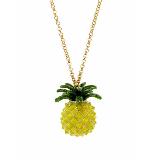 Gucci pineapple necklace Clearance