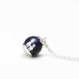 Seven Season Beneath the Stars Silver Pendant Necklace