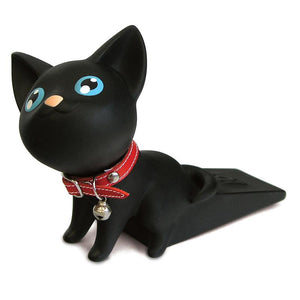 Seven Season Pet Me Black Kat Door Stopper Semk