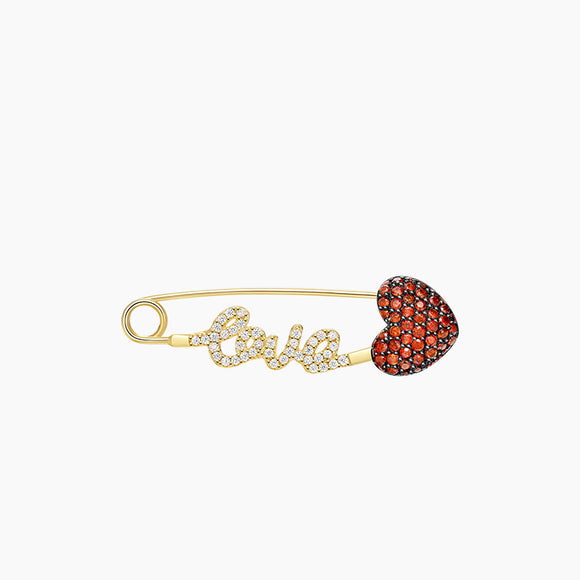 Seven Season Bright Star Poem Crush Silver Brooch HEFANG Jewelry