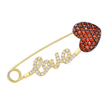 Seven Season Bright Star Poem Crush Silver Brooch HEFANG Jewelry