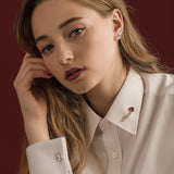 Seven Season Bright Star Poem Crush Silver Brooch HEFANG Jewelry