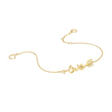 Seven Season Bright Star Poem Silver Charm Bracelet HEFANG Jewelry