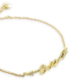 Seven Season Bright Star Poem Silver Charm Bracelet HEFANG Jewelry