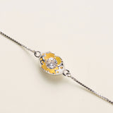 Seven Season Cocoon Rebirth Silver Pendant Necklace