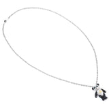 Seven Season Crystal Panda Pendant Necklace