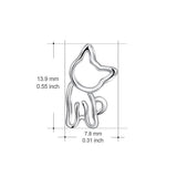 Seven Season Cutie Cat Kitty with Head Tilted Stud Earrings