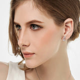 Seven Season Cutie Cat Kitty Silhouette Stud Earrings