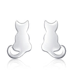 Seven Season Cutie Cat Tiny Cat Stud Earrings