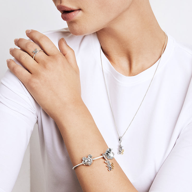 Disney limited edition mickey's 90th anniversary pendant charm online