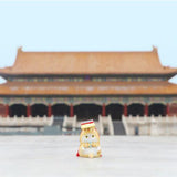Seven Season Forbidden City Royal Cat Ming Dynasty Emperor Miniature Figurine